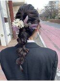 タマネギヘアアレンジ