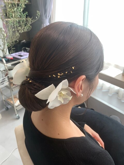 【 銀座・結婚式・女子会 】ヘアセットサロン