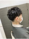 メンズマッシュパーマ
