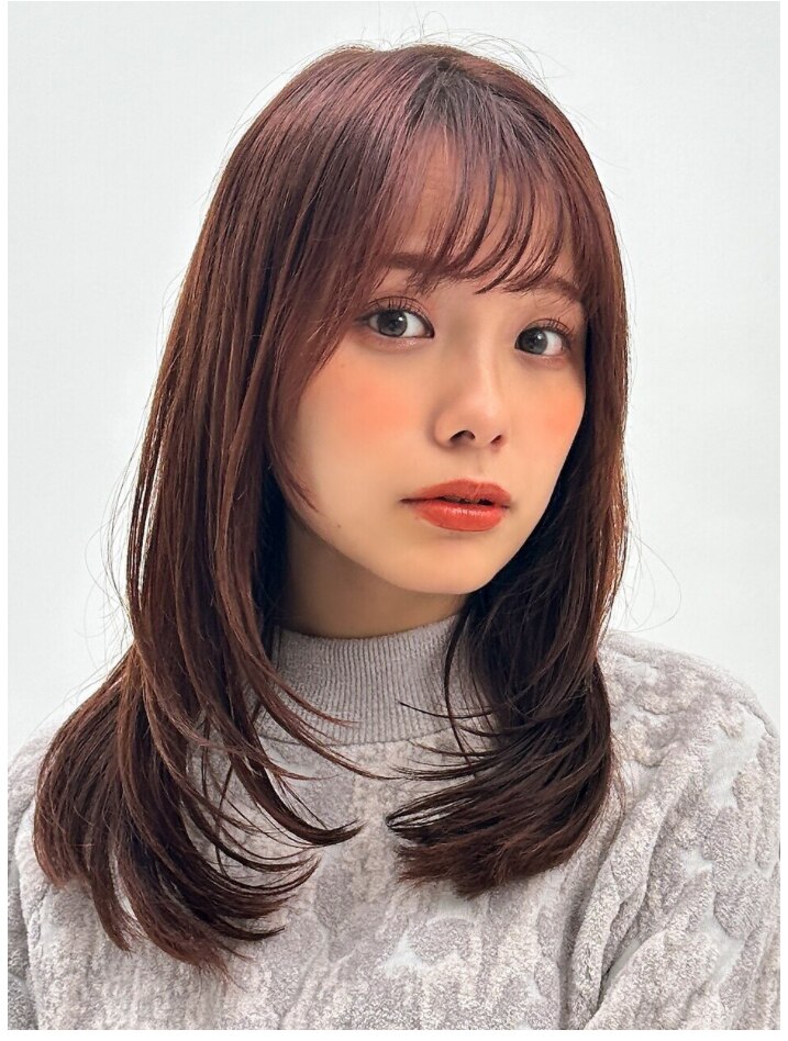 【Lafithオススメ】カット+潤い艶カラー+コラーゲンサプリ\5900