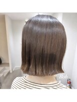 カラークチュール(Color Couture)&nbsp;ショコラアッシュ/ストレートパーマ/ふんわりカール/色っぽボブ