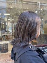 クアトロ グランシュ 川崎店(QUATRO × GranCieux)&nbsp;透明感抜群　シアーグレージュ