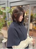 ボブ×透明感カラーA-9