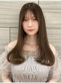 シースルーバングワンカールレイヤーMI-06