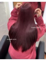 ジュイル シブヤ(JEWIL SHIBUYA)&nbsp;こだわりのボルドーピンク育てるピンク髪