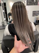 キング 高槻(K!ng) 縮毛矯正髪質改善ハイライトレイヤーカット高槻美容室エクステ