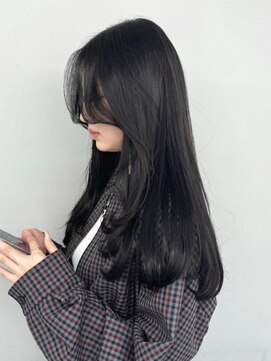 エル バイ アンキシム(elu by AHNKISM) 韓国風レイヤーカット髪質改善トリートメント縮毛矯正心斎橋