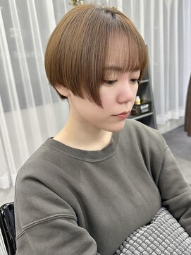 オウル(Owll) 【Owll】石田学史オリーブカラー20代30代40代刈り上げショート