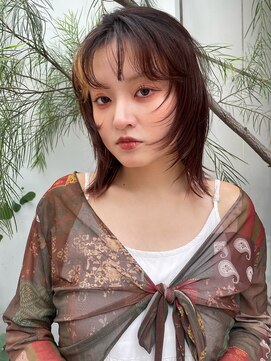 ノラギンザユー(NORA GINZA/U) 顔まわりカットレイヤーカットレイヤーボブ