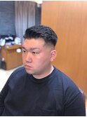 アイロンパーマ×スキンフェード