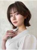 AFLOAT RUVUA【伊藤 潤】くびれボブ/顔周りカット