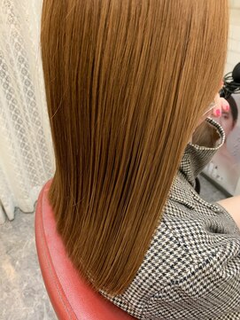 ロマンヤカタ ファース(ROMAN YAKATA fars) 髪質改善 プレミアムカラー オレンジブラウン@田代4/30