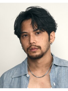 レタッチ バイ フィフス 銀座(RETOUCH by fifth) 銀座フェザーパーマシャドウパーマパーマセンターパートマッシュ