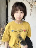 ショートボブハイライトレイヤーカットヘアセット髪質改善天文館