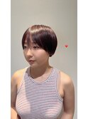 暗めカシスブラウン