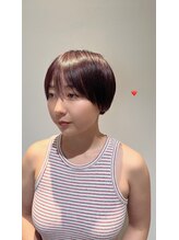 ビーアンドイー(B&E) 暗めカシスブラウン