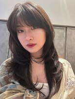 ジアン テラス(GIEN TERRASSE)&nbsp;レイヤーカット韓国レイヤー韓国ヘア/岸本