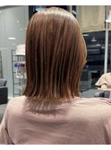 絶妙な束間の大人っぽボブ10代20代30代