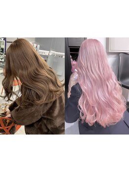 [学割U24]カラー+TR\7500*最新トレンド発信サロン*[栄駅/栄/インナーカラー/ダブルカラー/学割U24]