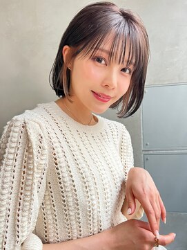 エイミー(Aimee) Aimee 町田　スモーキーブラウン×ボブ