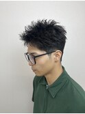 スパイキーショート メンズショート スパイキーパーマ