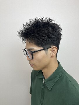 ステージ(STAGE) スパイキーショート メンズショート スパイキーパーマ