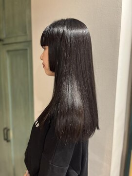 ヘアサロン ナノ(hair salon nano) ナチュラル縮毛矯正で艶髪ストレート