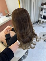 スペックホルダーミミ(Spec Holder mimi)&nbsp;グラデーション×オリーブ12.20オリーブグレー