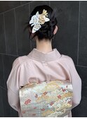 イメチェン/ピンクベージュ/アンブレラカラー/前髪/栄/矢場町