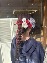 マーク 蕨西口(Marc)&nbsp;編みおろしスタイル