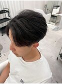 大分大分メンズセンターパートニュアンスパーマ