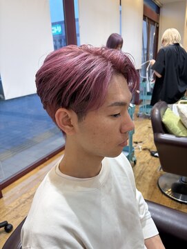 ルッツ(Lutz. hair design) 6/25 pink brown