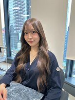 ザ シェノン ウメダ(THE CHAINON UMEDA) ダークパープル/ナチュラルショート/夏のヘアアレンジ/大阪梅田