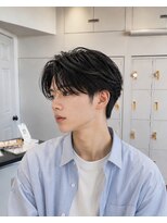 アパカバールオム 鳳店(APAKABAR HOMME)&nbsp;センターパートスタイル