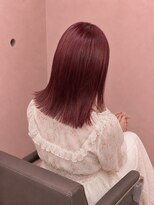 パーク バイ グラッジ 池袋(Park by GLADGE) 艶感ピンクレッド