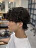 メンズカット+メンズパーマ ¥11000