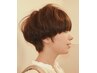 8月限定★暗くならない白髪染カラー★+小顔カット+モイストうるツヤTR￥10500