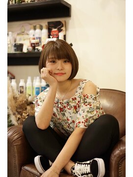 アジュール ヘアデザイン(Aｊu r hair design) ラウンドボブスタイル