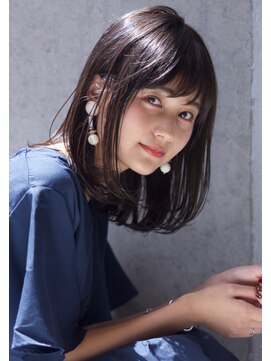 アトリエ フェム(atelier.fem) atelier.fem　グレーバイオレットミディ