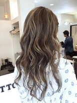 リゴレット 春日部店(RIGOLETTO)&nbsp;外国人風ハイライトオンカラー