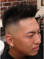 アクセプトザワールドバーバー(Accept the world barber)&nbsp;ツイストパーマ×スキンフェード