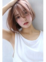 ブラン 梅田(Blanc) 【Blanc/梅田】ピンクベージュ_ラベンダーピンク_ボブmay