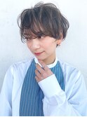 くしゃっとショート_スリークボブ厚めバングローライト_7348