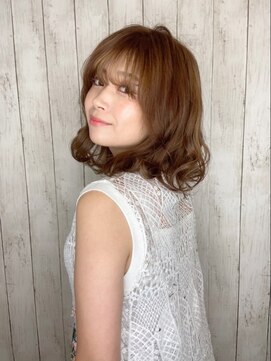 セシルヘアー 博多駅前店(Cecil hair) ふわふわパーマ風ミディアム