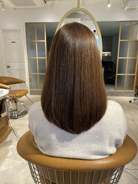 ロンド シャルム 吉祥寺(Lond charme) Lond吉祥寺【千田大地】ココアブラウン髪質改善ストレート