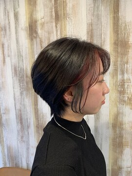 ユース(YOUTH) ショートとアクセントカラー