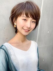 大人女子のイメチェンヘア前髪自信あり！ラベンダーカラー