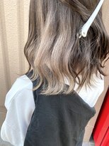 ユニーク(UniQ) インナーカラー×超音波アイロン髪質改善トリートメント