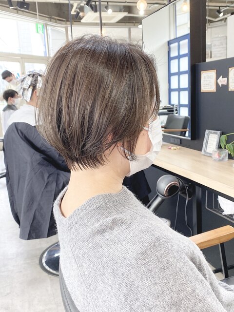 30代40代50代_くびれショート_天使の艶カラー【横浜】ryota_hair