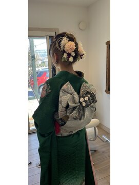 キューファイブアールイー(95RE) 成人式☆着付け・ヘアアレンジ